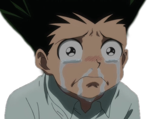 gon-crying